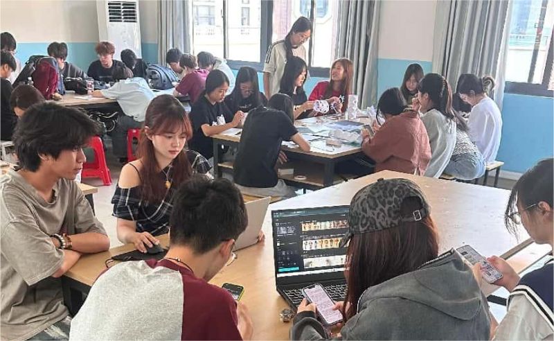 职教周|AI赋能立体构成实验室