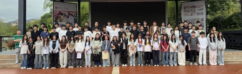 职教周活动——设计表现技法写生实践